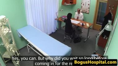 Euro patient pounded doggystyle by doctor