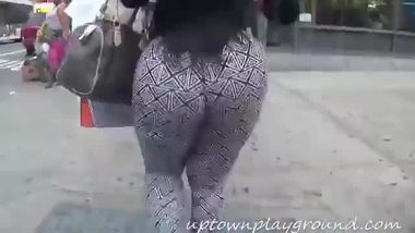 Girls with phat booty walking