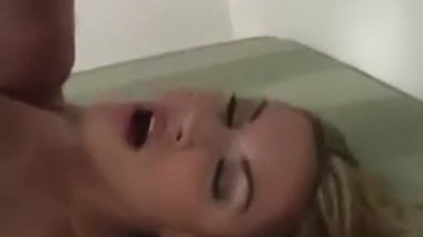 Blonde Beauty Creampied In The Butt